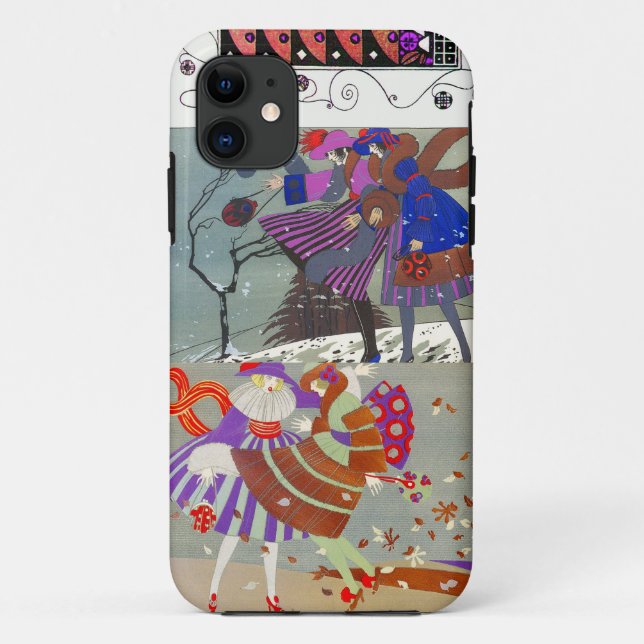 WINTER AND AUTUMN / FASHION COSTUME DESIGNER Case-Mate iPhone CASE (Back)