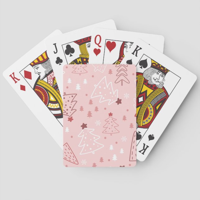 Winter and Christmas style       Playing Cards (Back)