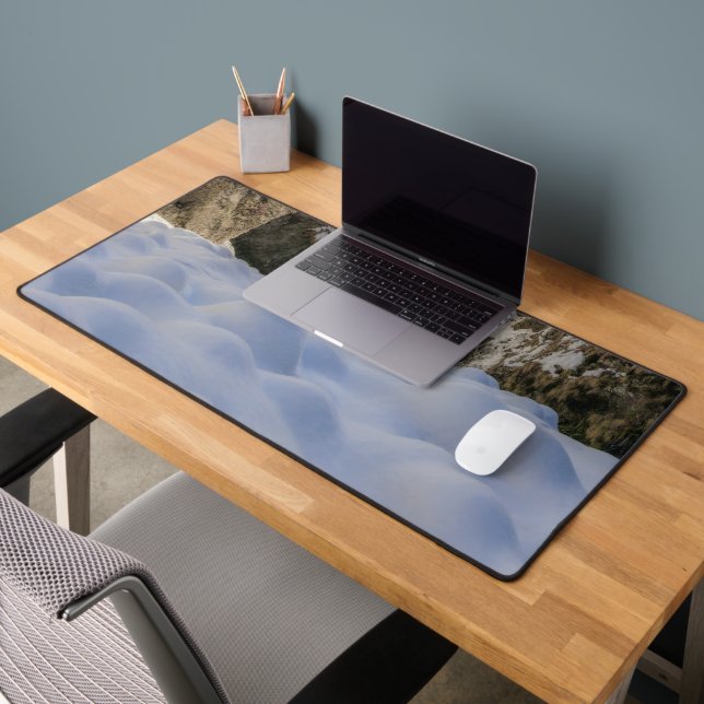 Winter and spring valley and mountains desk mat (Office 2)