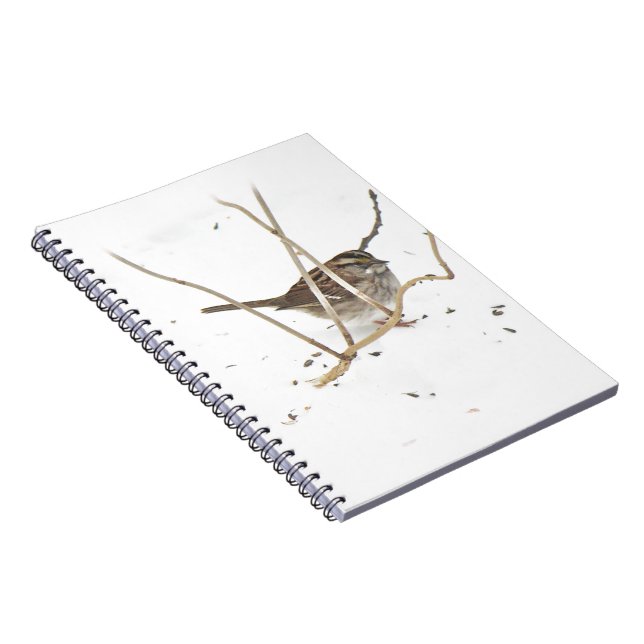 Winter and the Sparrow Notebook (Right Side)