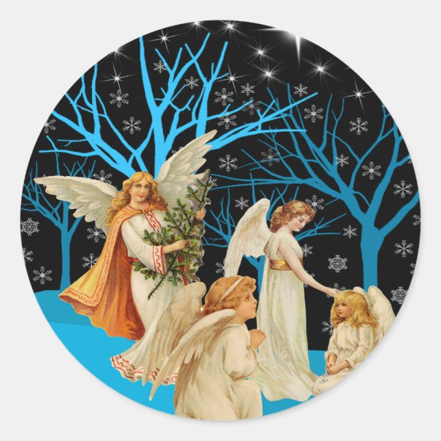 Winter Angels Stickers (Front)