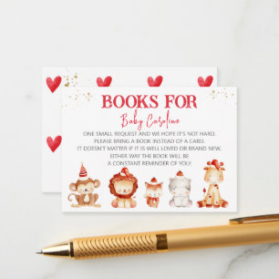 Winter Animals, Books for Baby, Library Enclosure Card