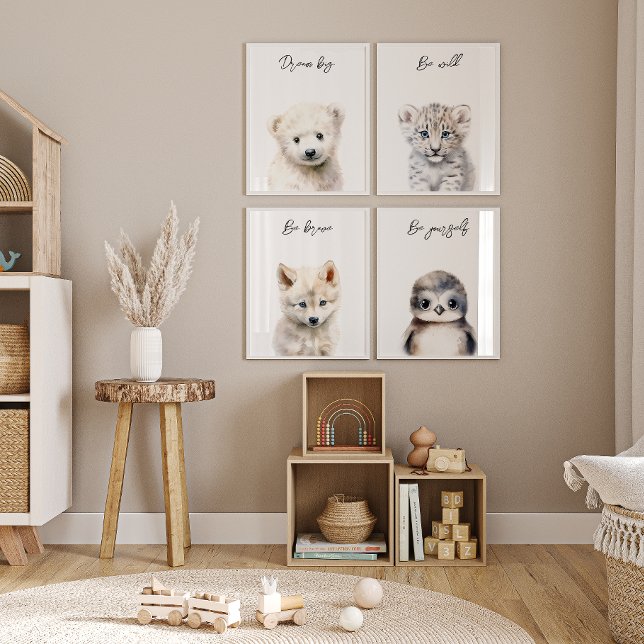 Winter Animals Gender Neutral Baby Shower Gift (Creator Uploaded)
