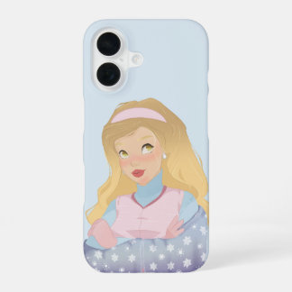 Winter Art | Blonde Girl | Phone Case