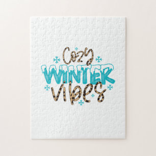 Winter Art Cosy Winter Vibes Jigsaw Puzzle