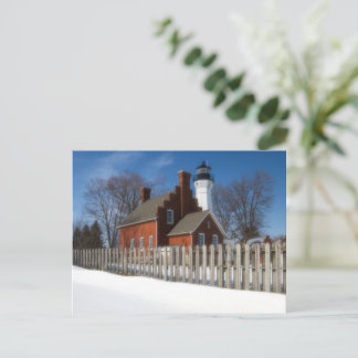 Winter at Port Sanilac Postcard