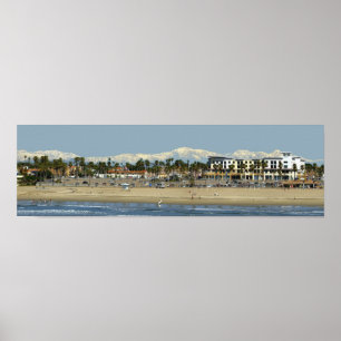 Winter At The Beach Poster