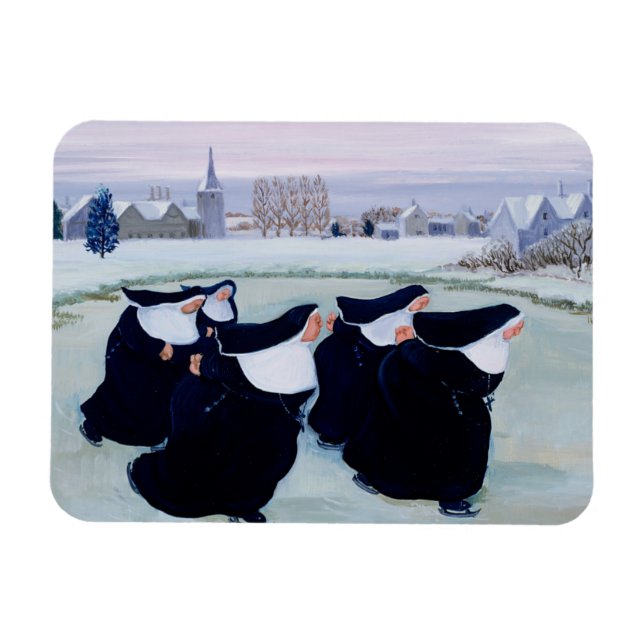 Winter at the Convent Magnet (Horizontal)