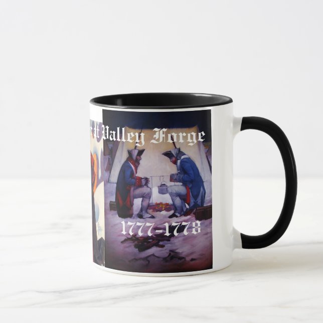 WINTER AT VALLEY FORGE MUG (Right)