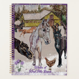 winter at west hills ranch planner