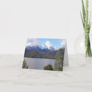 Winter at Whiskeytown Lake/ Christmas ..... Card