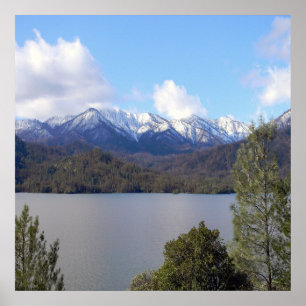 Winter at Whiskeytown Lake... Poster