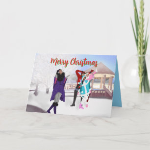 Winter Baby Birthday Card