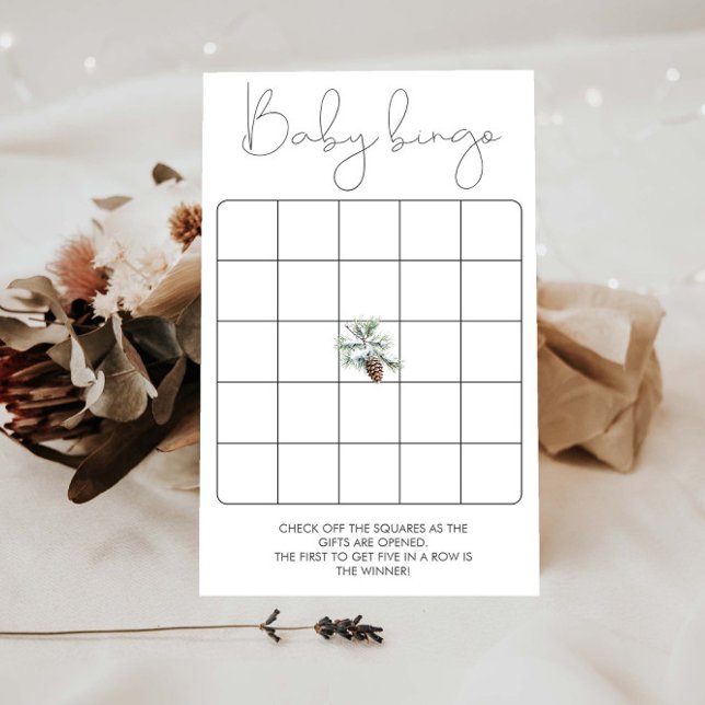 Winter Baby Shower  Bingo Game (Creator Uploaded)