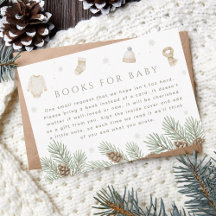 Winter Baby Shower Books for Baby