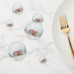 Winter Baby Shower Confetti, Bear Cub Theme Party Confetti