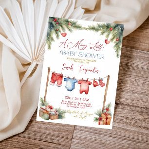 Winter Baby Shower Invitation