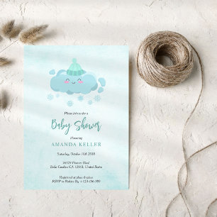 Winter Baby Shower Invitation