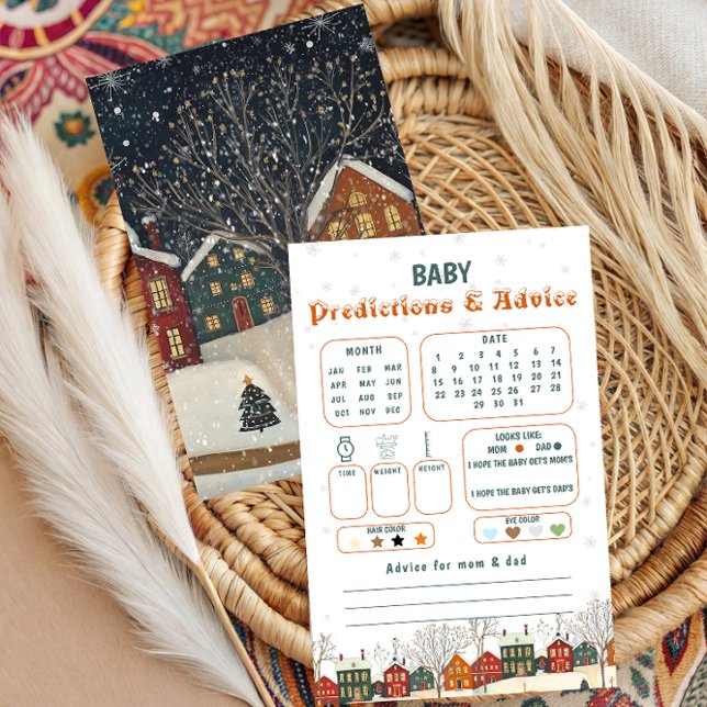 Winter Baby Shower Predictions and Advice (Creator Uploaded)