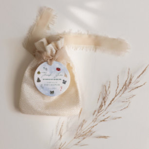 Winter Baby Shower Thank You Favour Tags