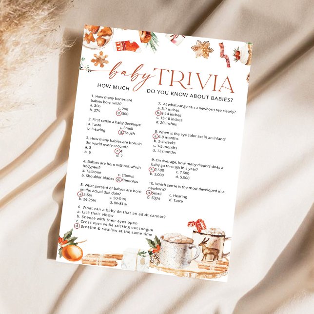 Winter Baby Trivia Game (Creator Uploaded)