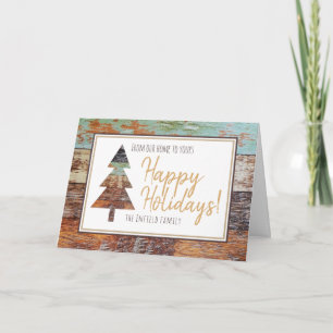 Winter Barn, Happy Holidays Card