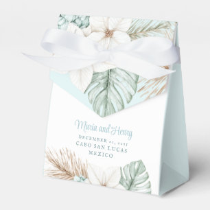 Winter Beach Wedding Favour Box