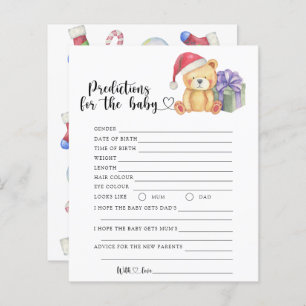 Winter bear - baby predictions and advice