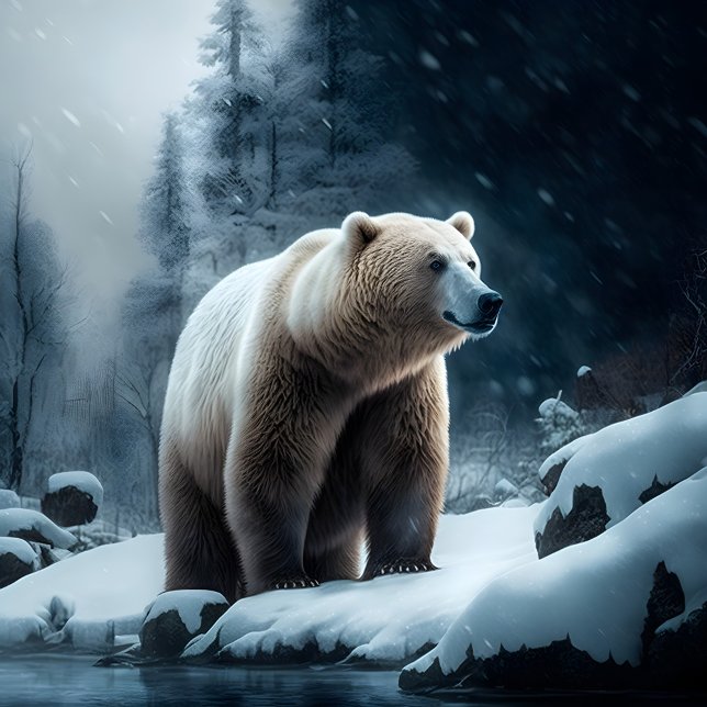 Winter Bear Jigsaw Puzzle (Creator Uploaded)