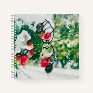 Winter beauty 1 notebook