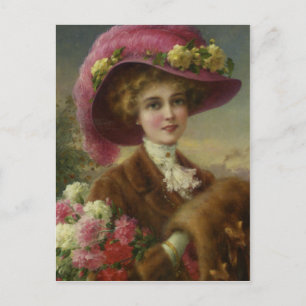 Winter Beauty close up by Émile Vernon Postcard