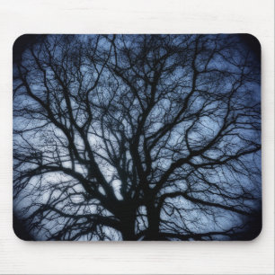 Winter beech, Bridlington, dreamy edit Mouse Mat