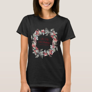 Winter Berry 30th Birthday Elegant  T-Shirt