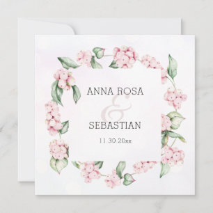 *~* Winter Berry AR12 QR RSVP Boho Wedding Invitation