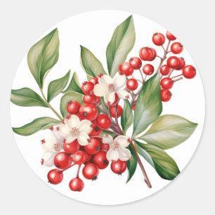 Winter Berry Stickers