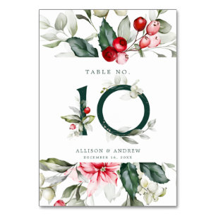 Winter Berry   Table Number 10