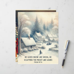 Winter Bible Verses Paper Craft Cardstock