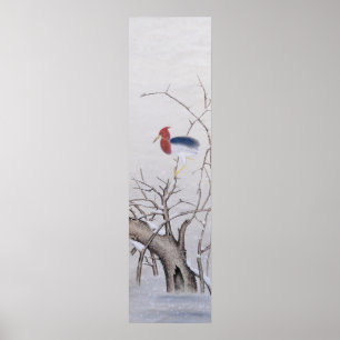 Winter Bird Poster