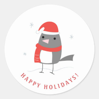 Winter Bird Sticker