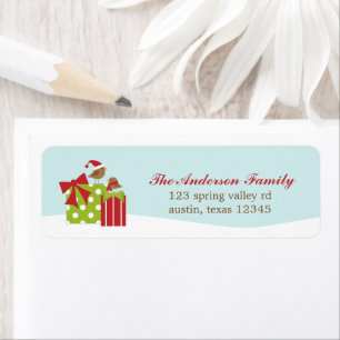 Winter Birds and Christmas Presents