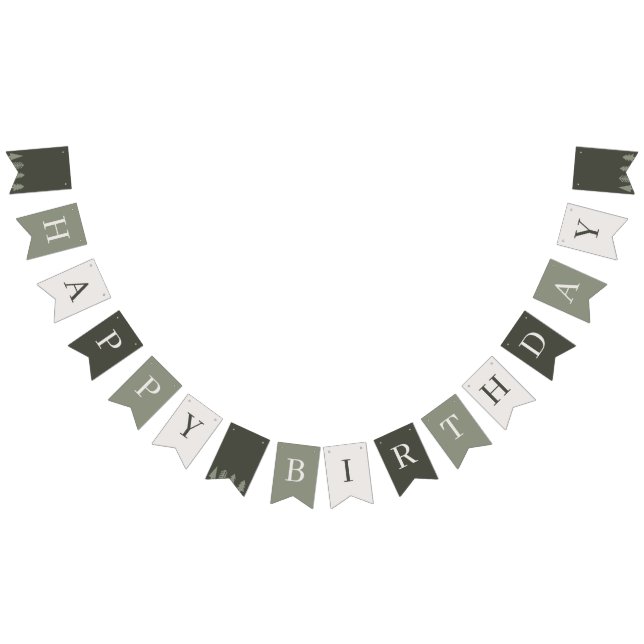 Winter Birthday Party Bunting (All)