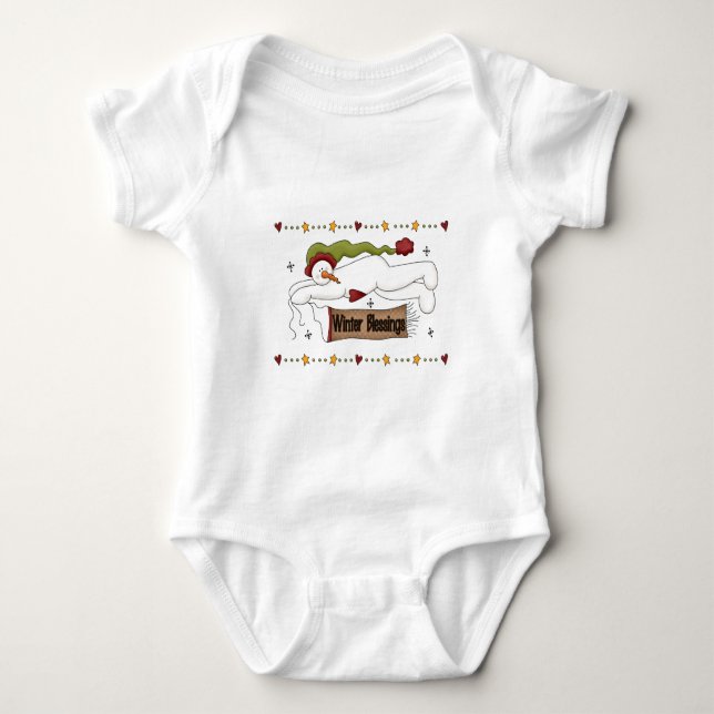 Winter Blessings Tshirts and Gifts (Front)