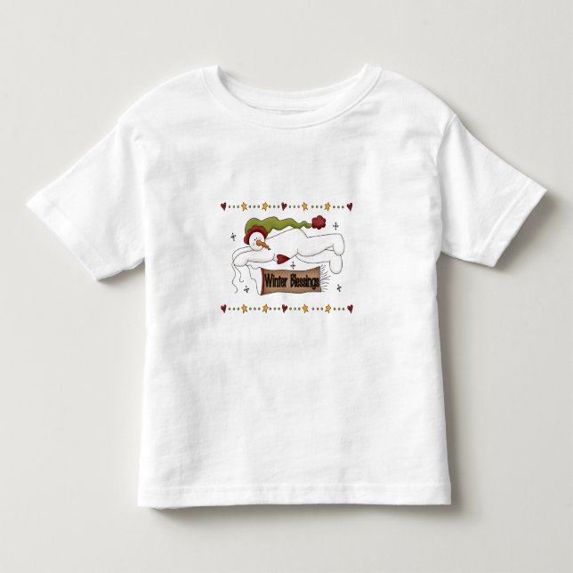 Winter Blessings Tshirts and Gifts (Front)