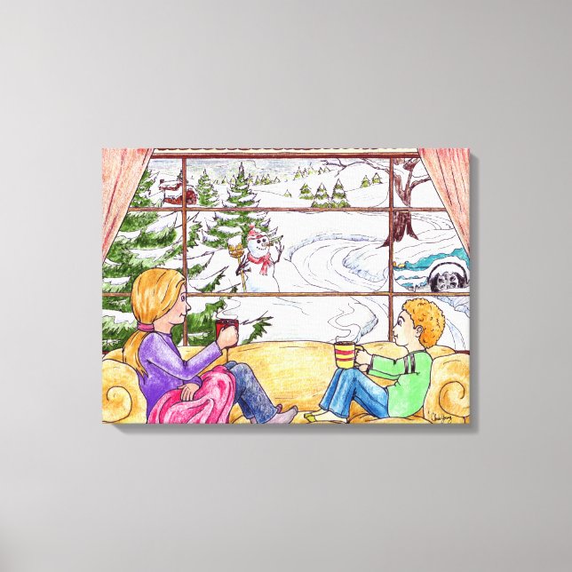 Winter Bliss Canvas Print (Front)
