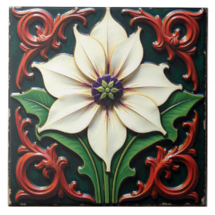 Winter Bloom Tile