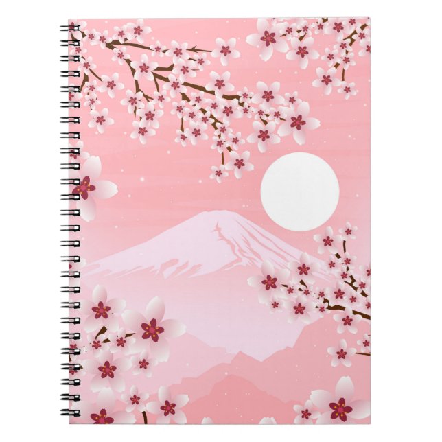 Winter Blossom Notebook (Front)