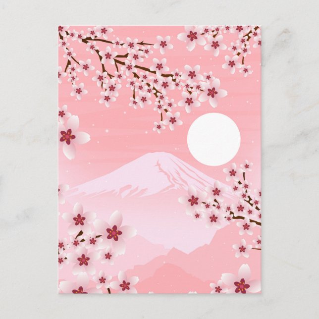 Winter Blossom Postcard (Front)