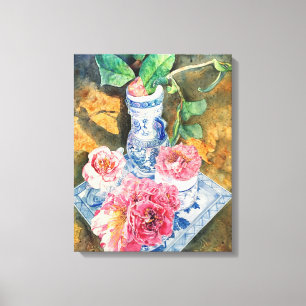 Winter Blossoms Canvas Print