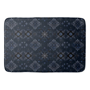 Winter Blue Bath Mat