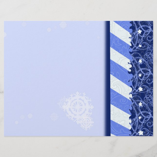 Winter Blue Flyer (Front)